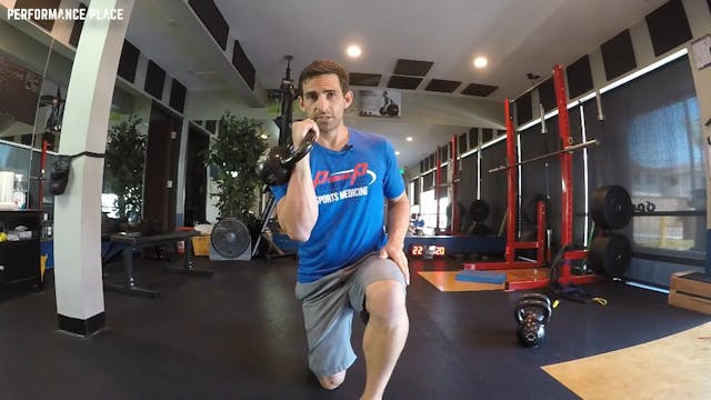Squats - Unilateral Weight (1 Arm Rac...