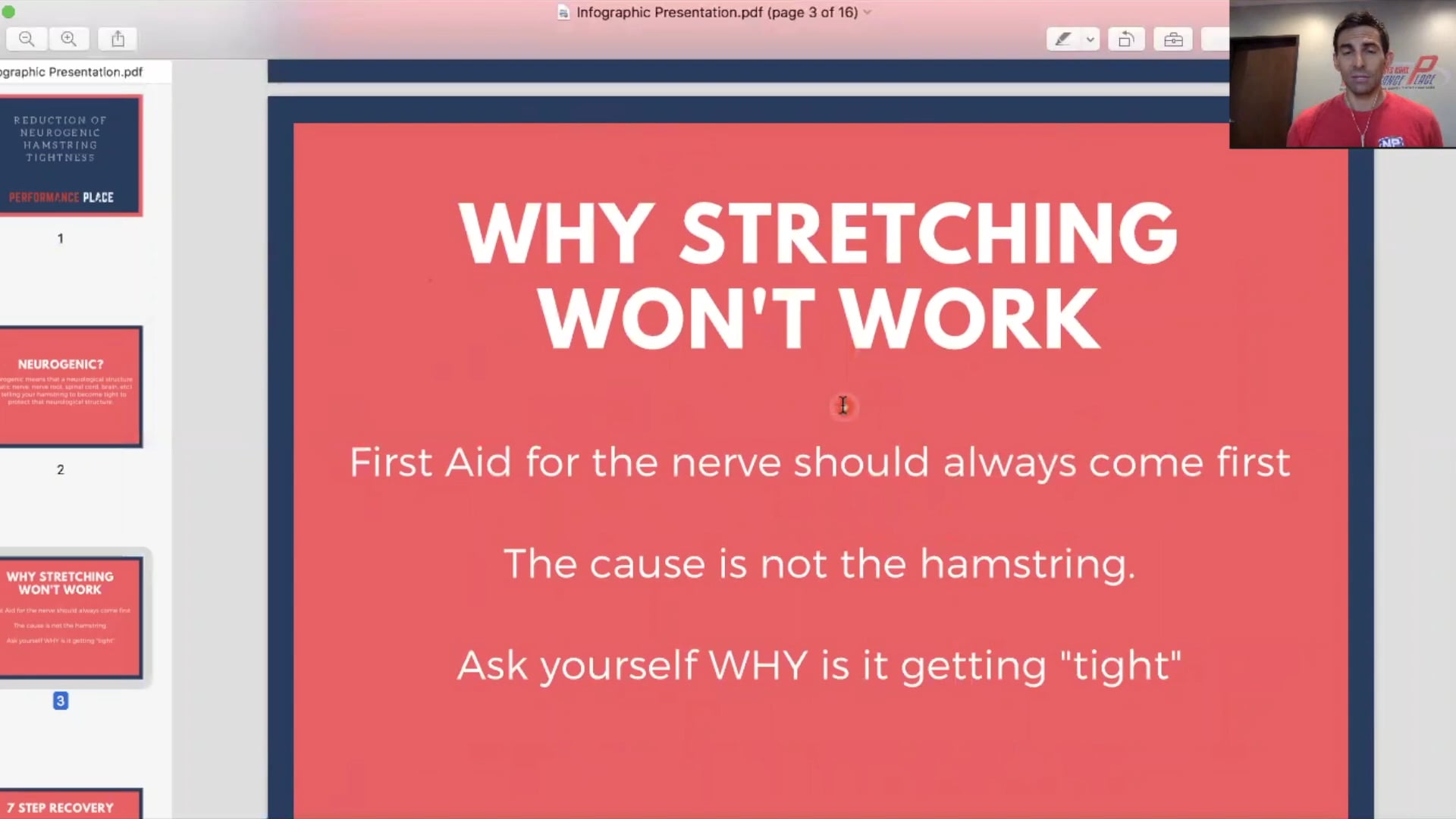 Hamstring Course -  How to Use