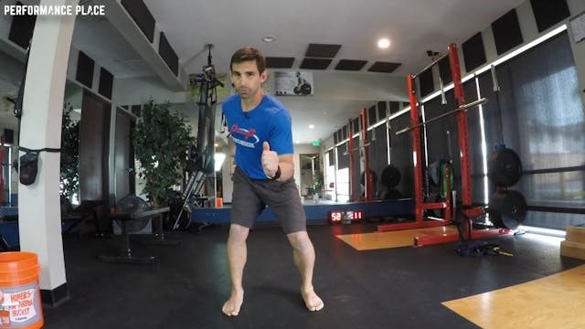 Rotational Squat - Abdominal Injury