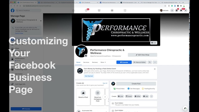 3 - Customizing Your Facebook Business Page