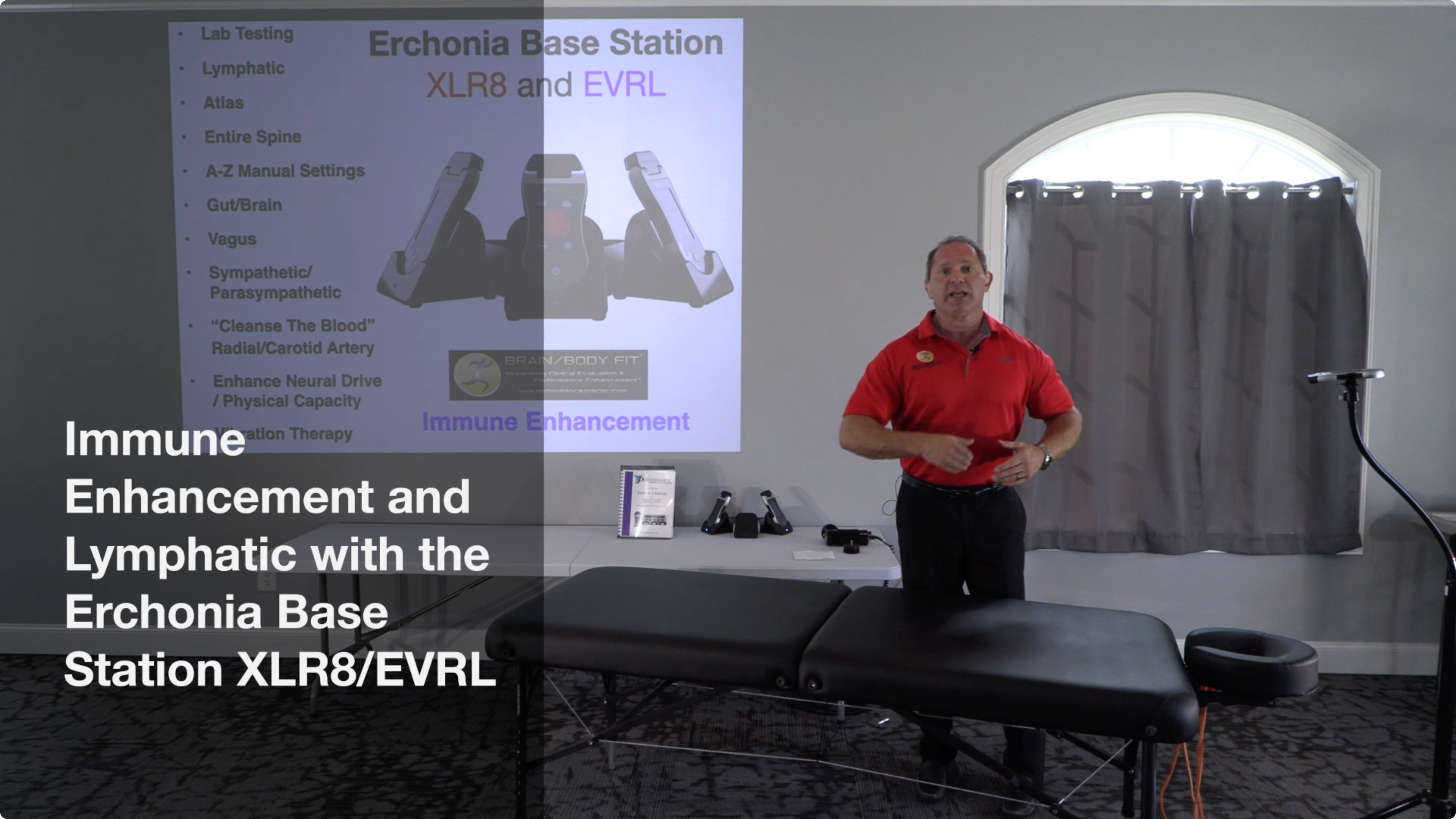 Immune Enhancement and Lymphatic with the Erchonia Base Station XLR8/EVRL
