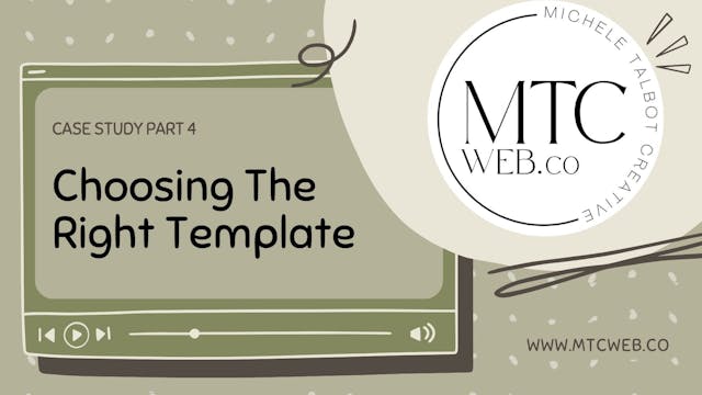 Part 4:  Choosing the Right Template