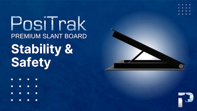 PosiTrak Premium Slant Board Stability & Safety