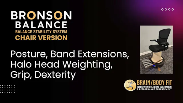 Bronson Balance Chair:  Posture, Band...