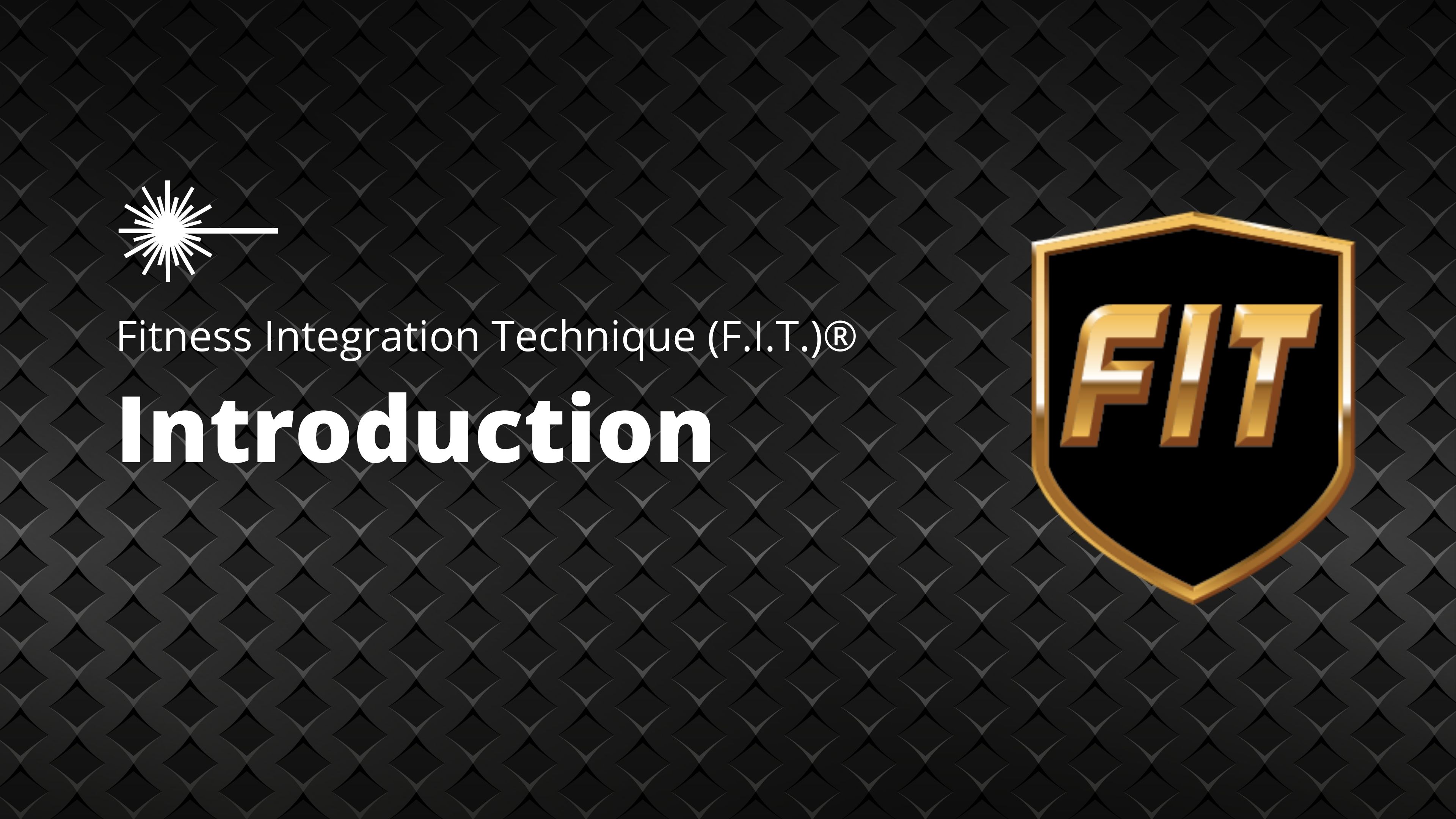 Introduction to Fitness Integration Technique (F.I.T.)®