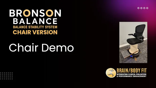 Bronson Balance Chair Spinner Demo