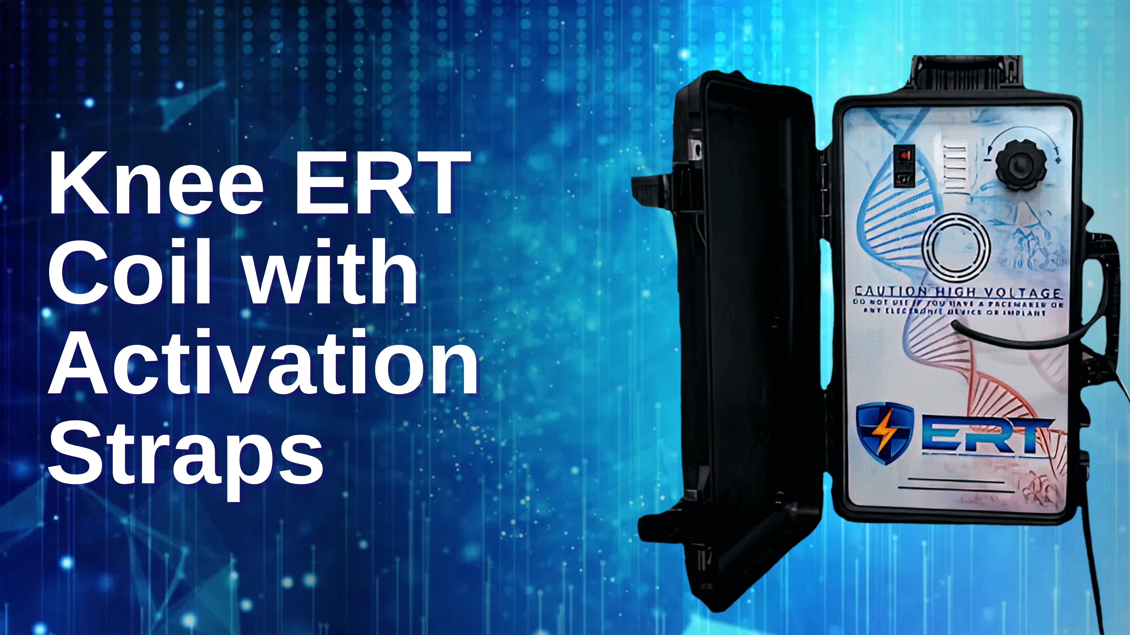 Knee ERT Coil with Activation Straps