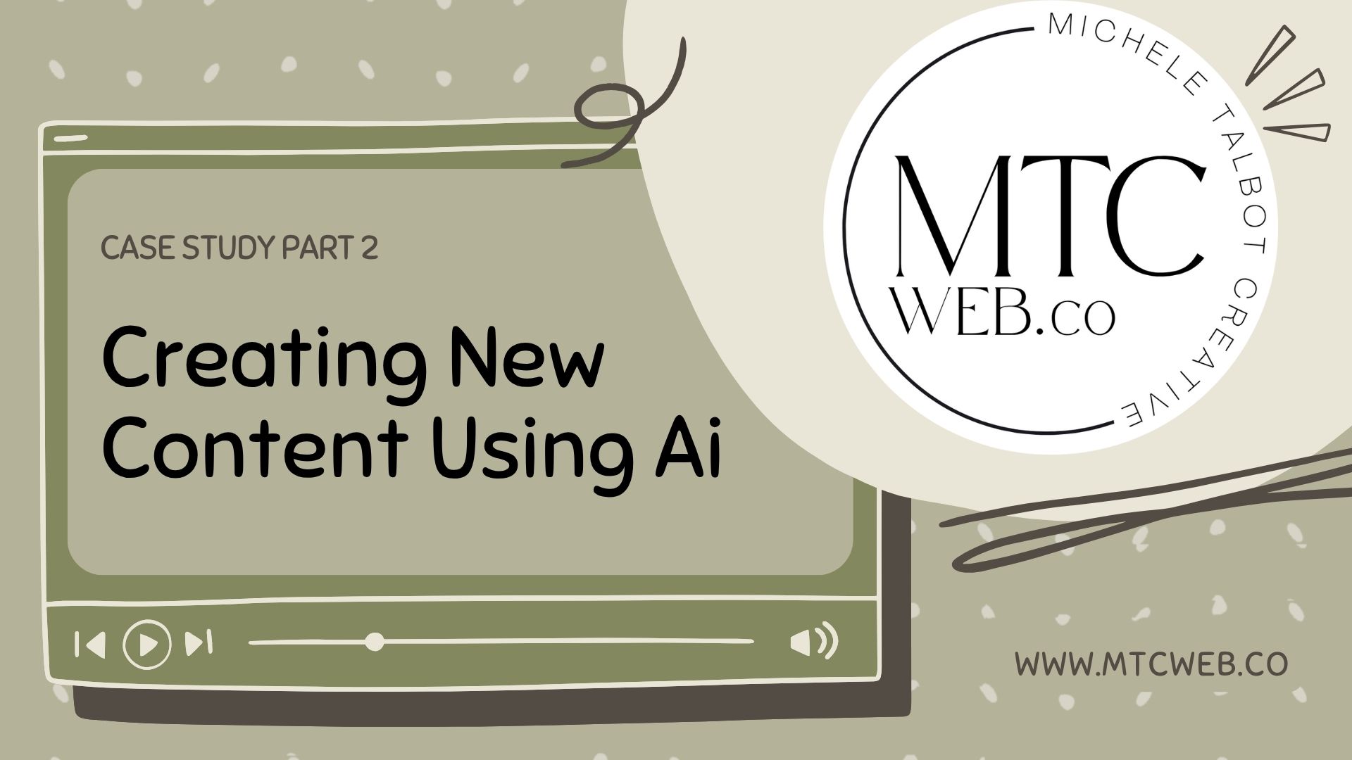 Part 2:  Creating New Content Using Ai