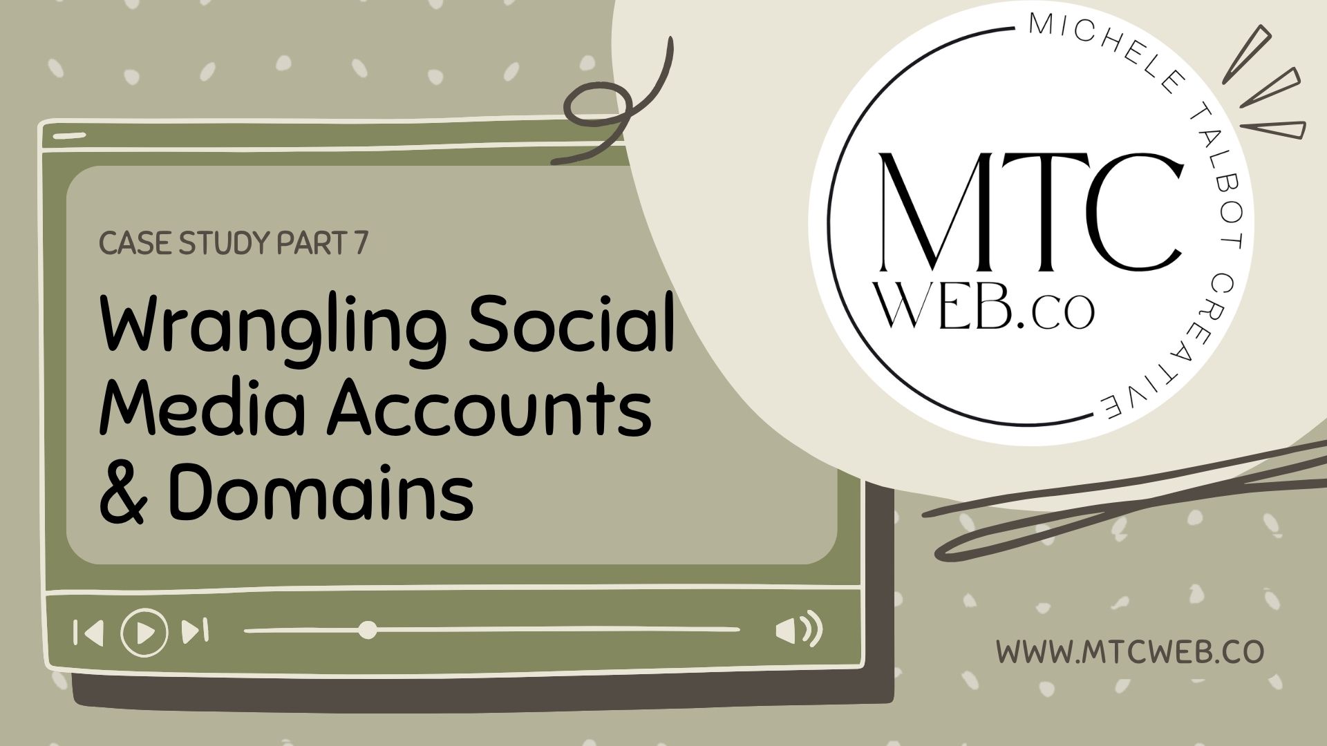 Part 7:  Wrangling Social Media Accounts & Domains