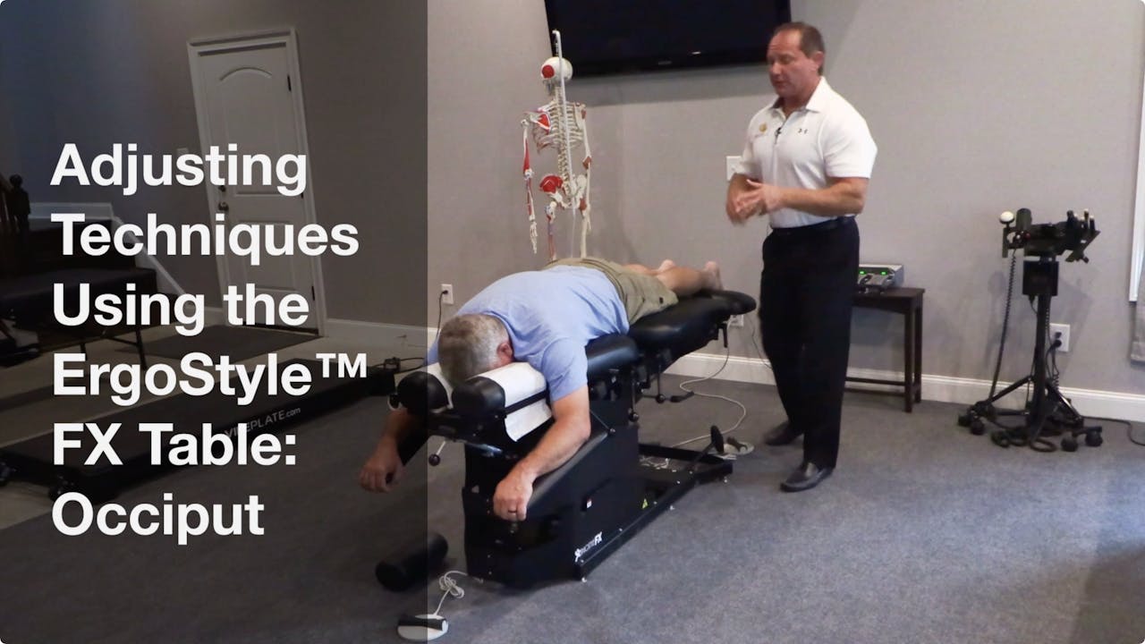 Adjusting Techniques Using the ErgoStyle™ FX Table Occiput Performancepractic TV