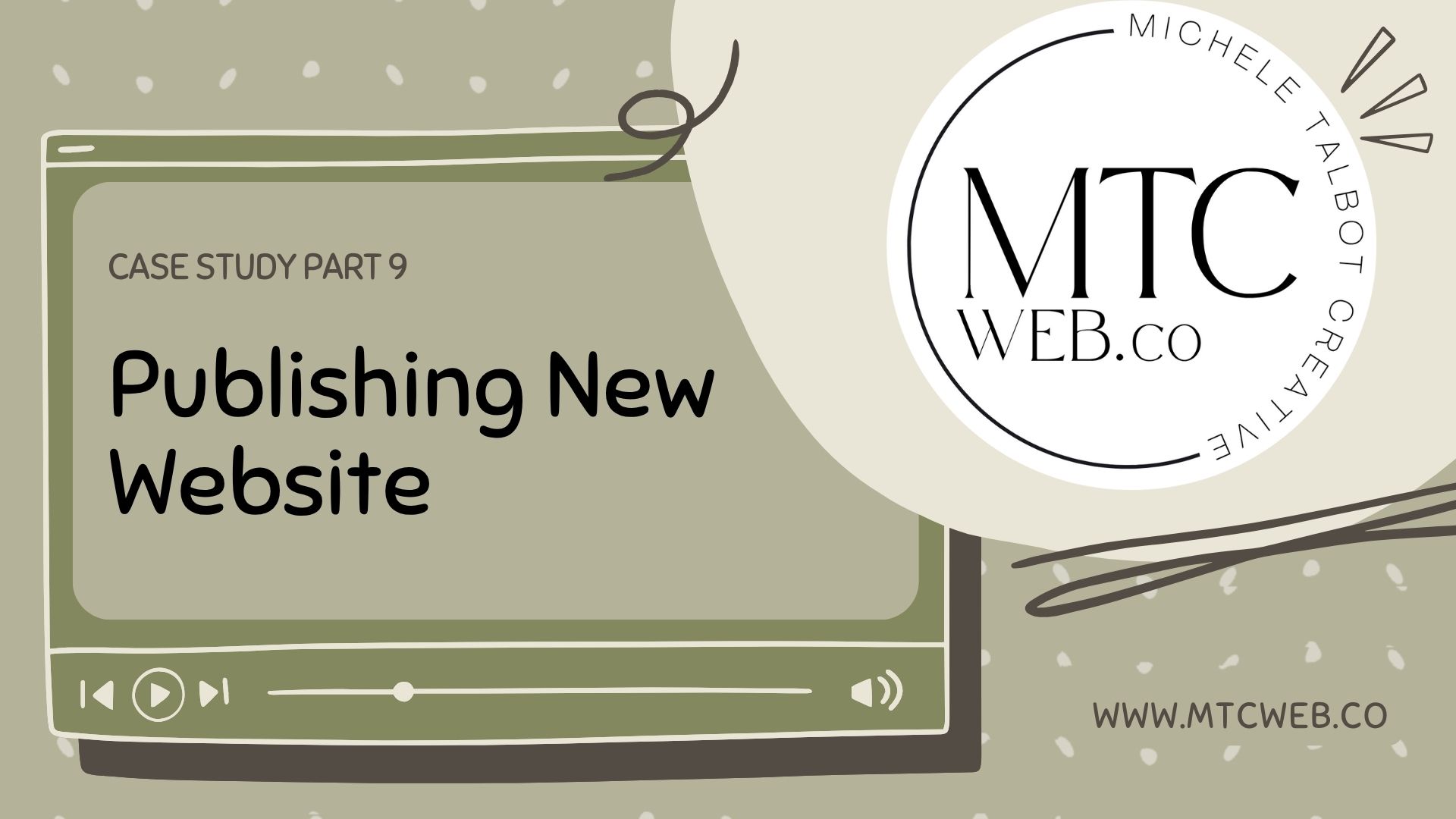 Part 9:  Publishing New Website