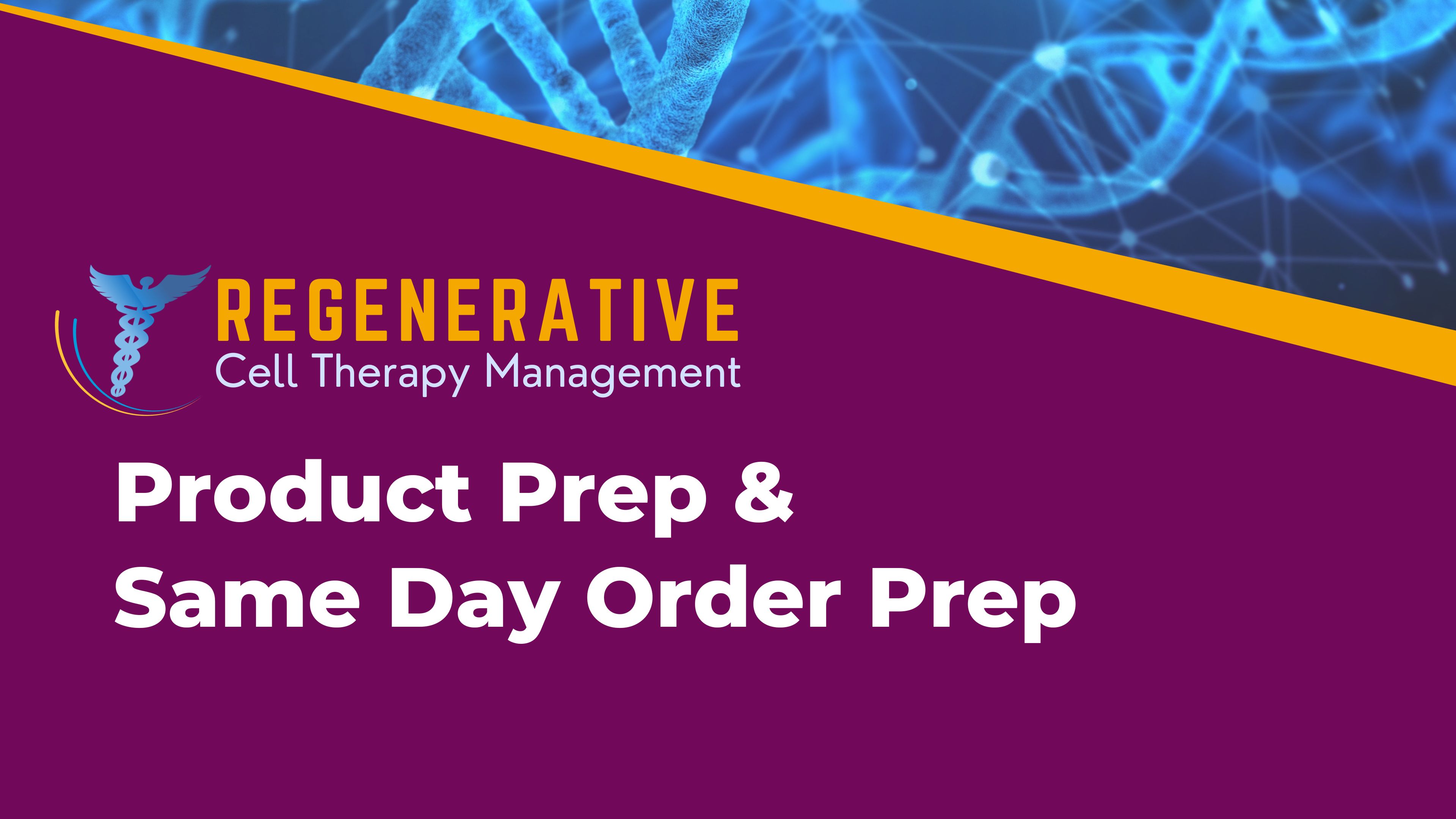 Product Prep & Same Day Order Prep
