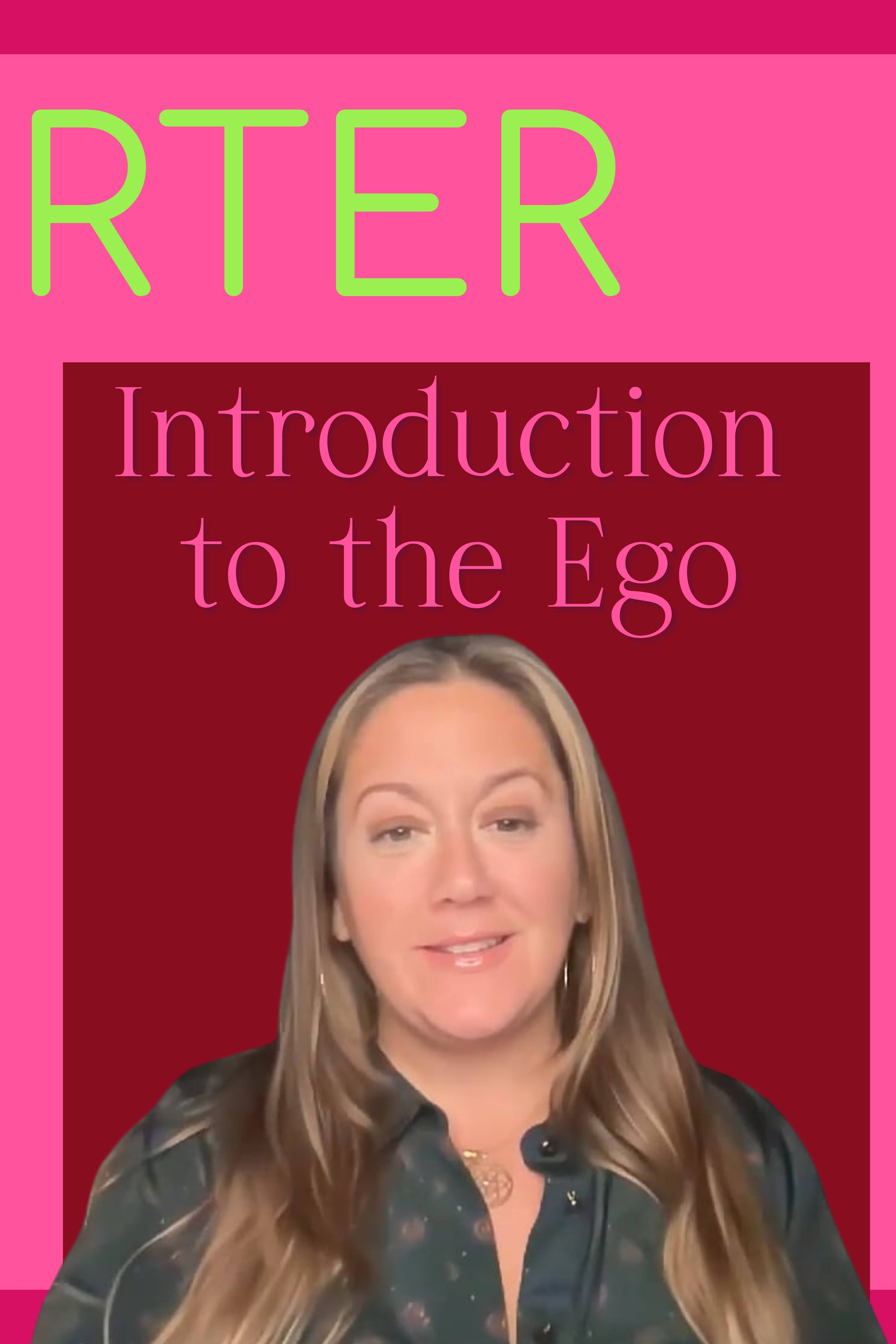 Introduction to the Ego
