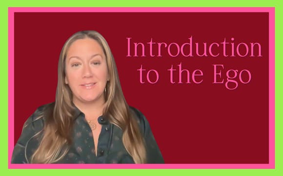 Introduction to the Ego