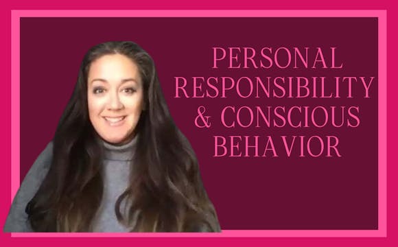 Understanding Personal Responsibility and Conscious Behavior in Society
