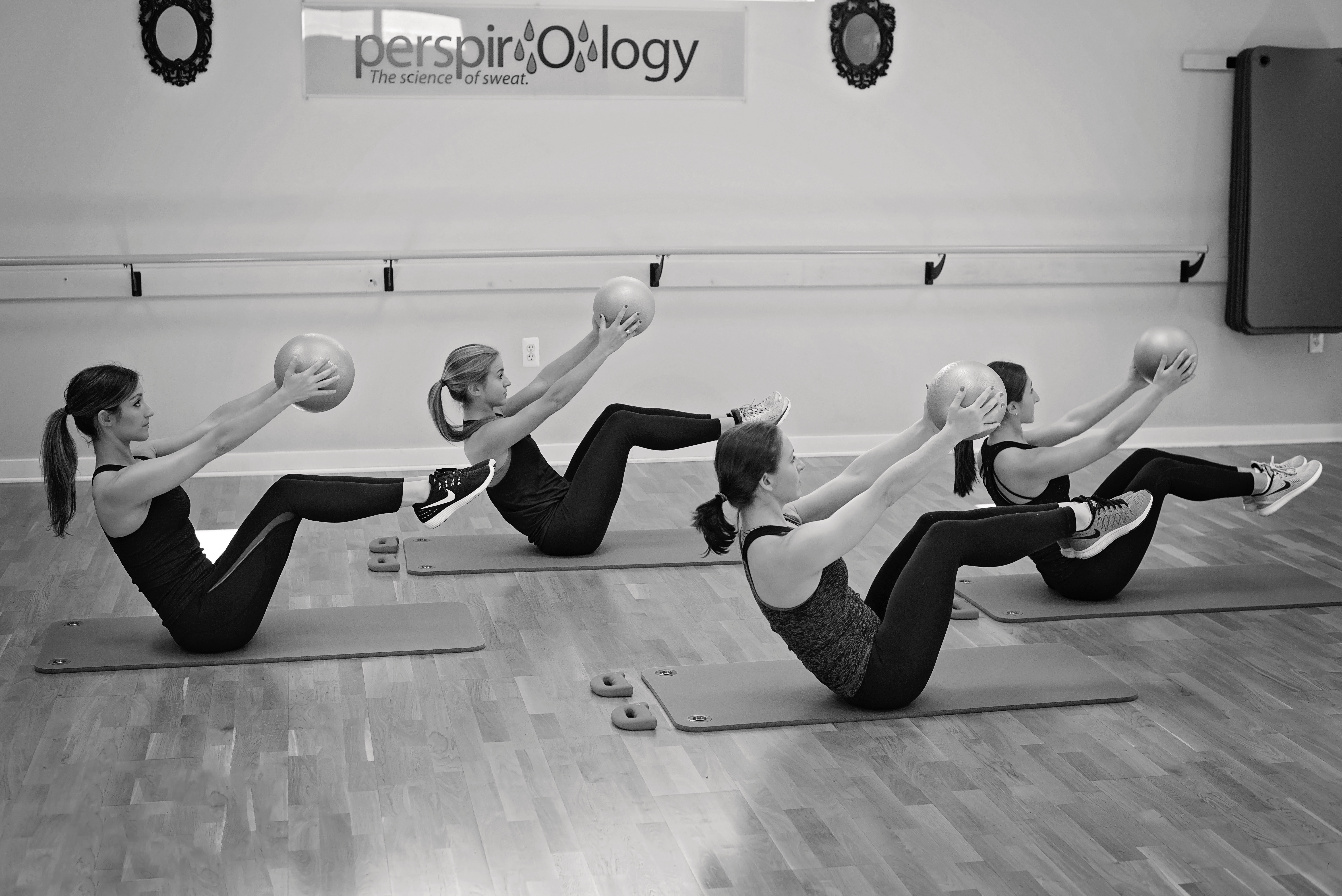 Intervals ~ "B" Set: Hip/Glute w/ Ball Set