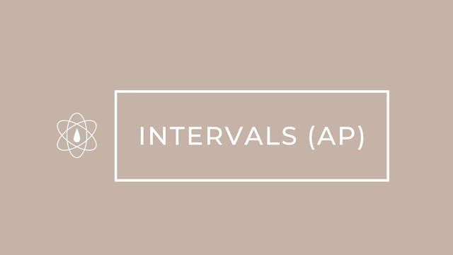 Intervals (AP) | Summer Prep