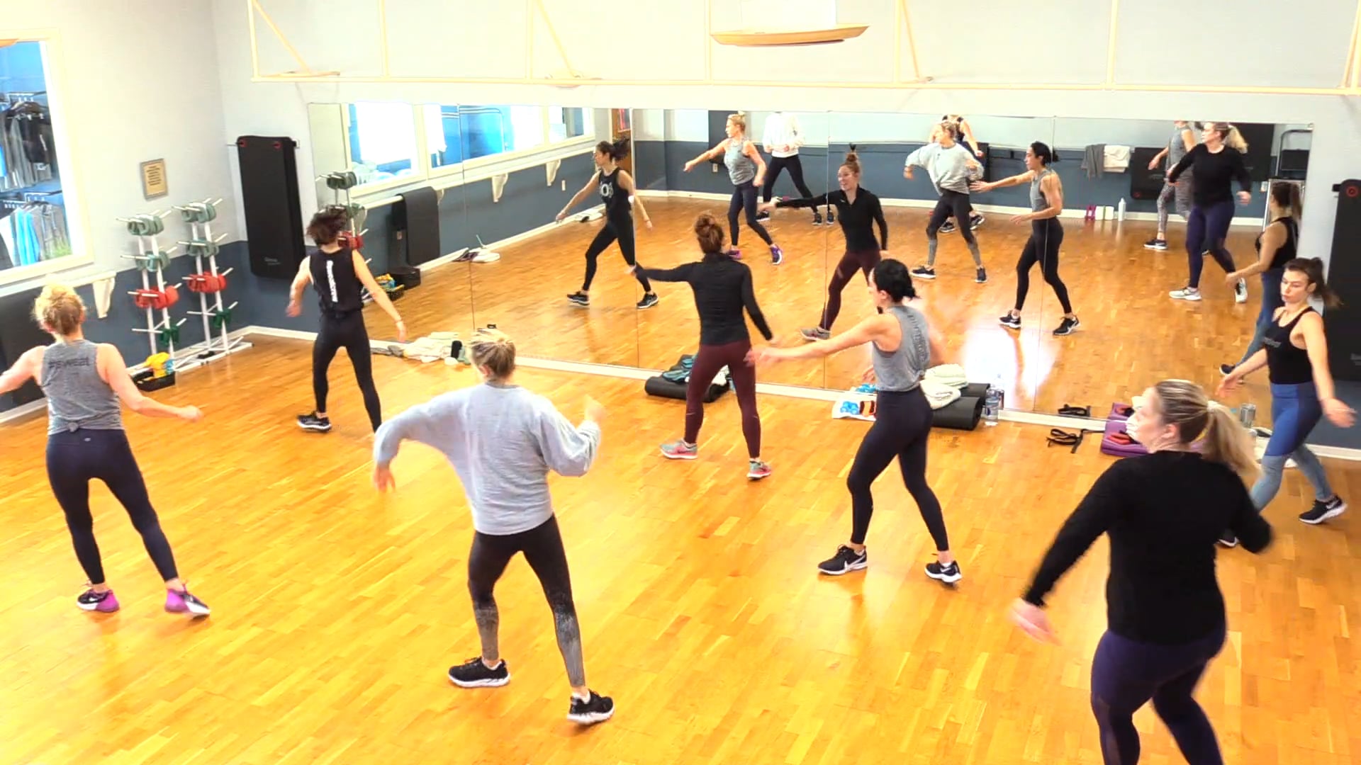 101: 30 mins. cardio / 30 mins. toning