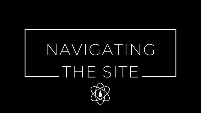 Navigating The Site