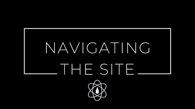 Navigating The Site