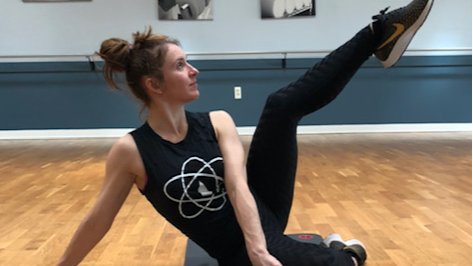 30/30 ~ "A" Set Legs: Quadriceps/Core Set (Loop Band & Ball) 