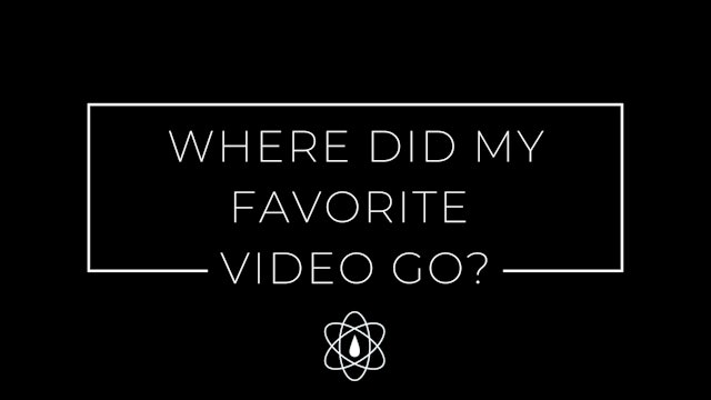 Where Did My Favorite Video Go?