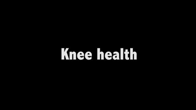 Taichi shibashi 31 - Knee health