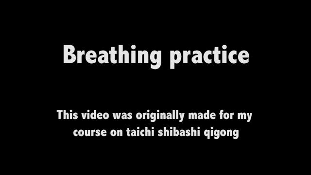 Baduanjin 14 - Breathing practice