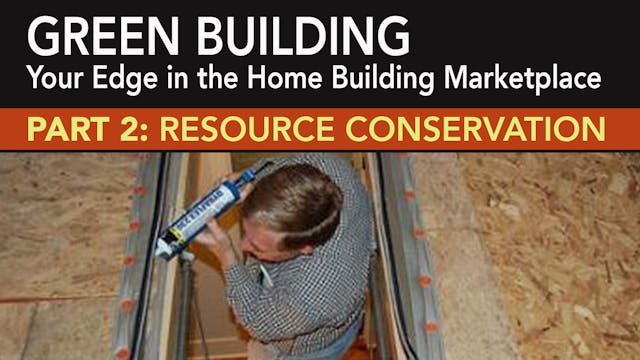 Green Building: Resource Conservation...