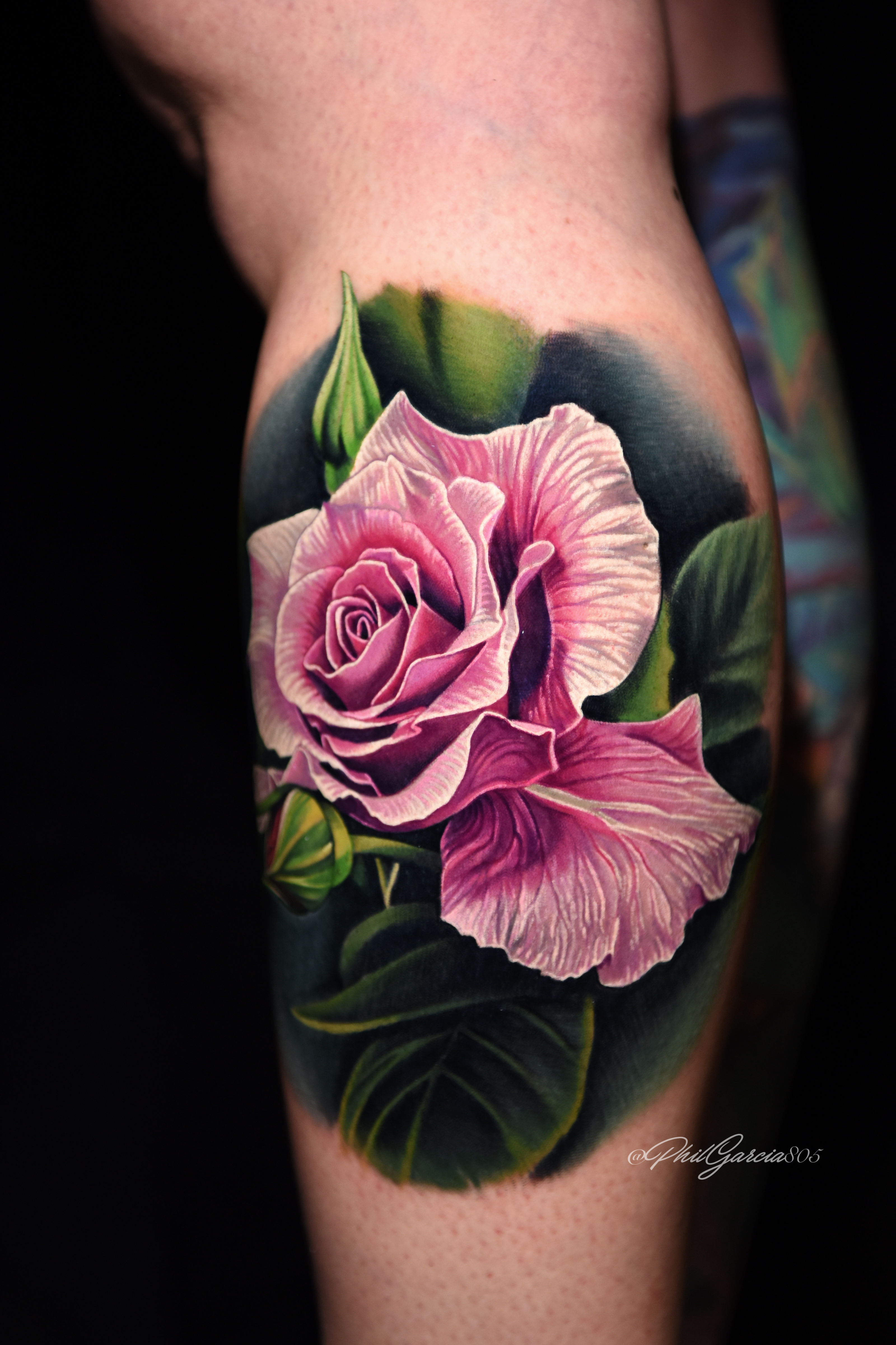 rose tattoo tutorial