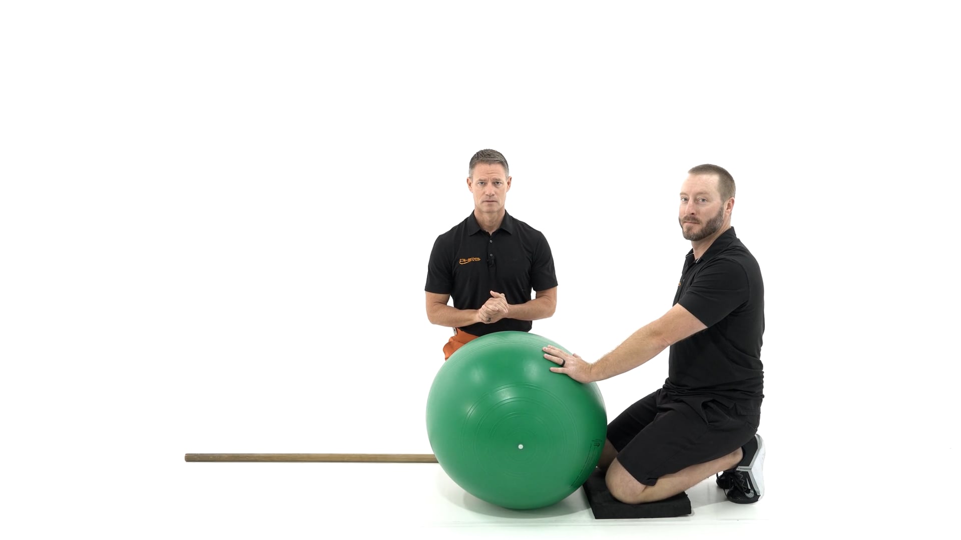 Forward Ball Roll for Low Back Pain