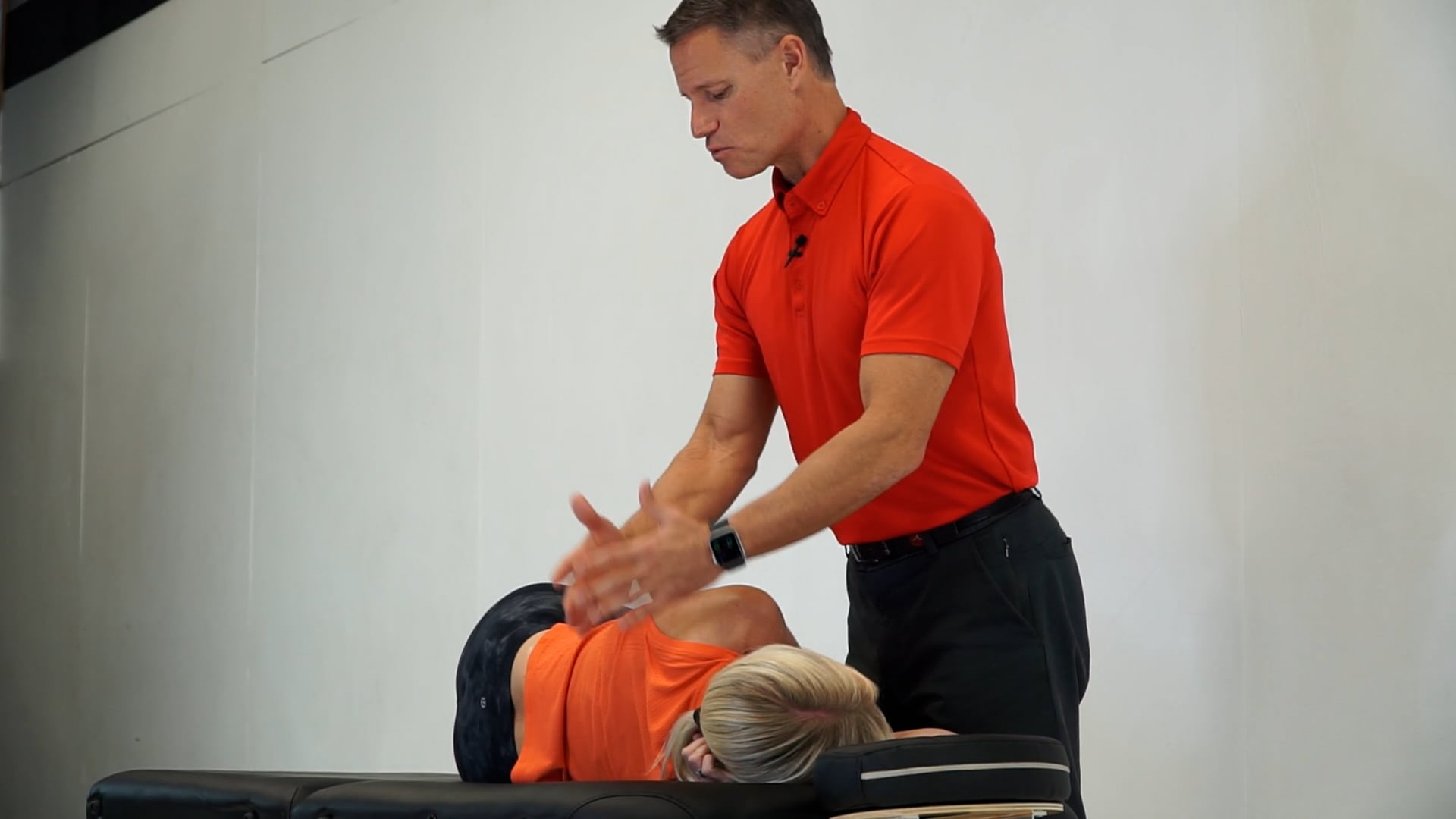Pumping of the Scapula, Down the Line View