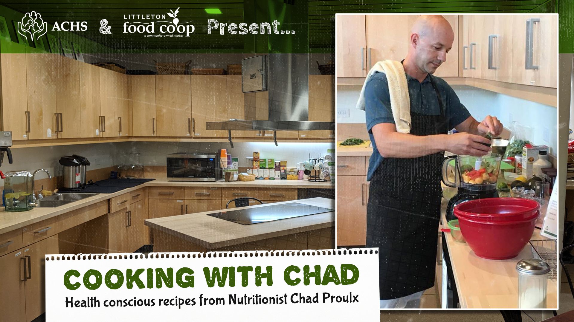 Cooking with Chad - Cooking series