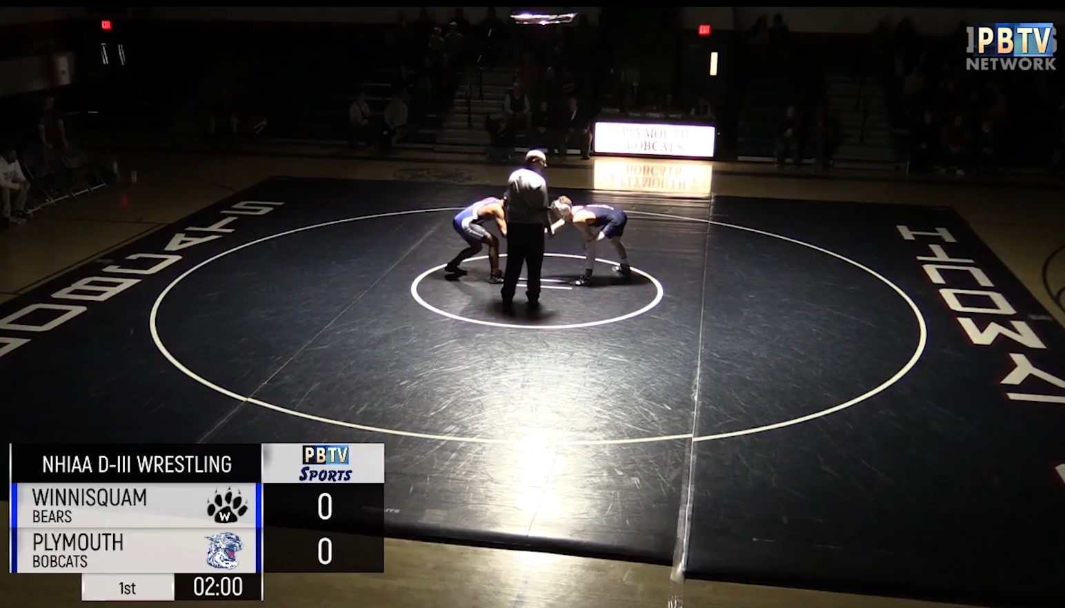 PRHS Bobcats Wrestling vs Winnisquam Bears 1-8-20