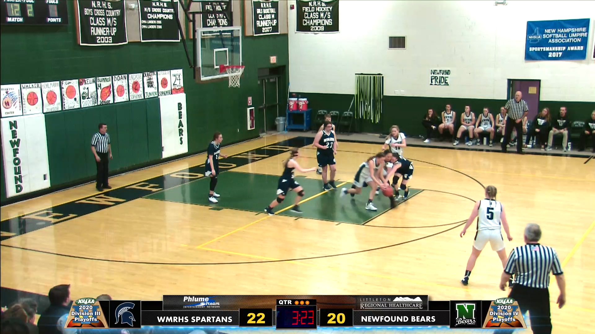 NHIAA D3 Girls Basketball QF - WMRHS vs Newfound