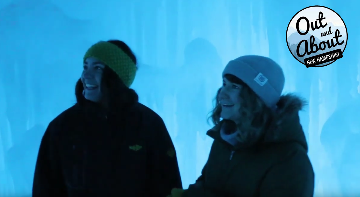 Out and About - Ice Castles NH