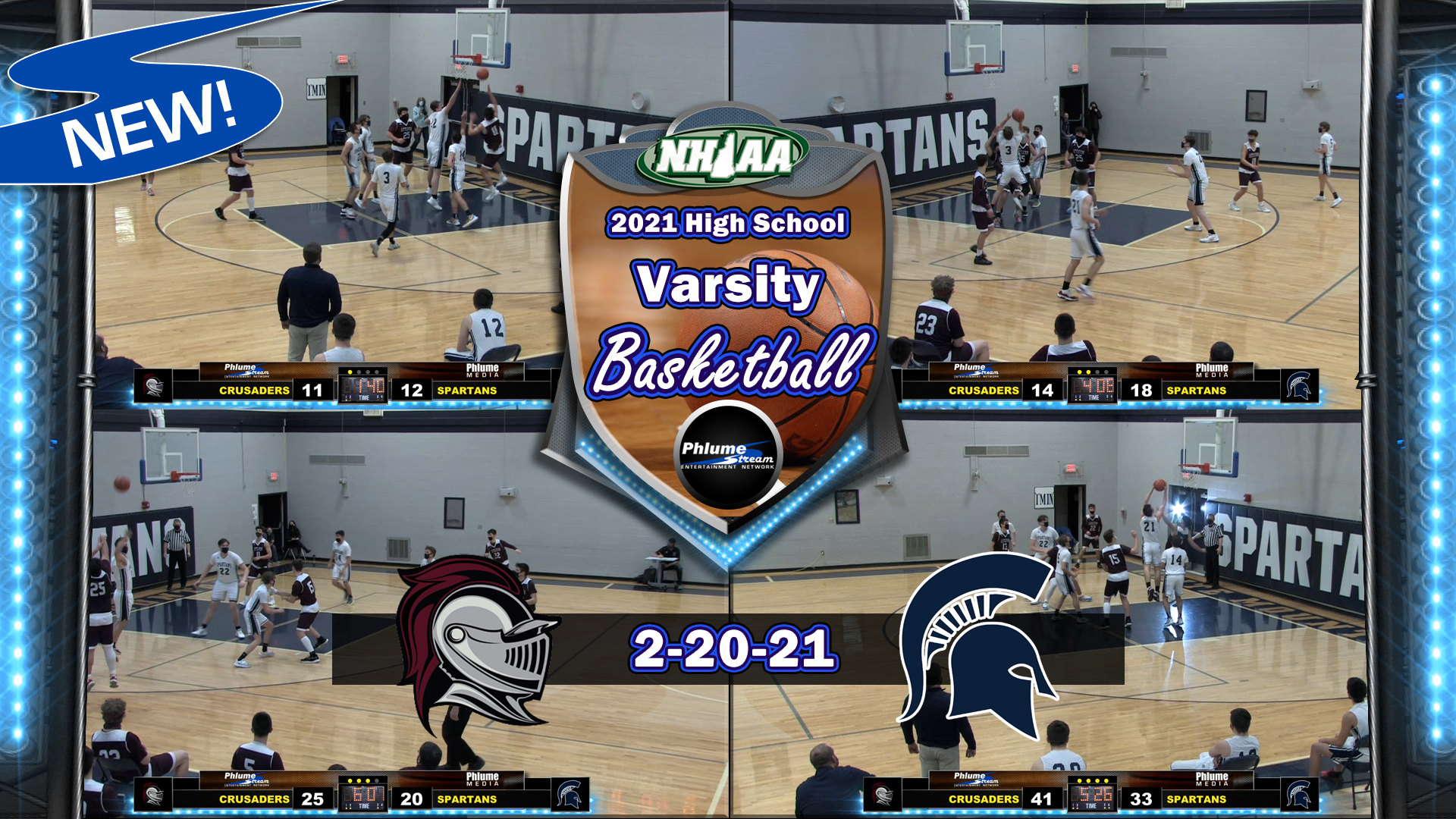 NHIAA Boys Varsity Basketball - Littleton vs WM Regional