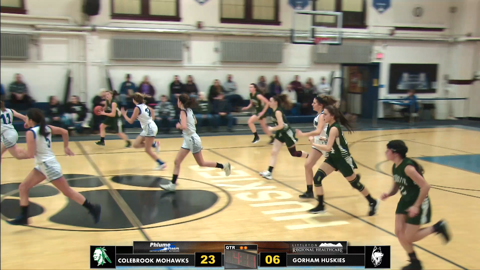 D4 Girls Basketball - Colebrook vs. Gorham - 1-7-20