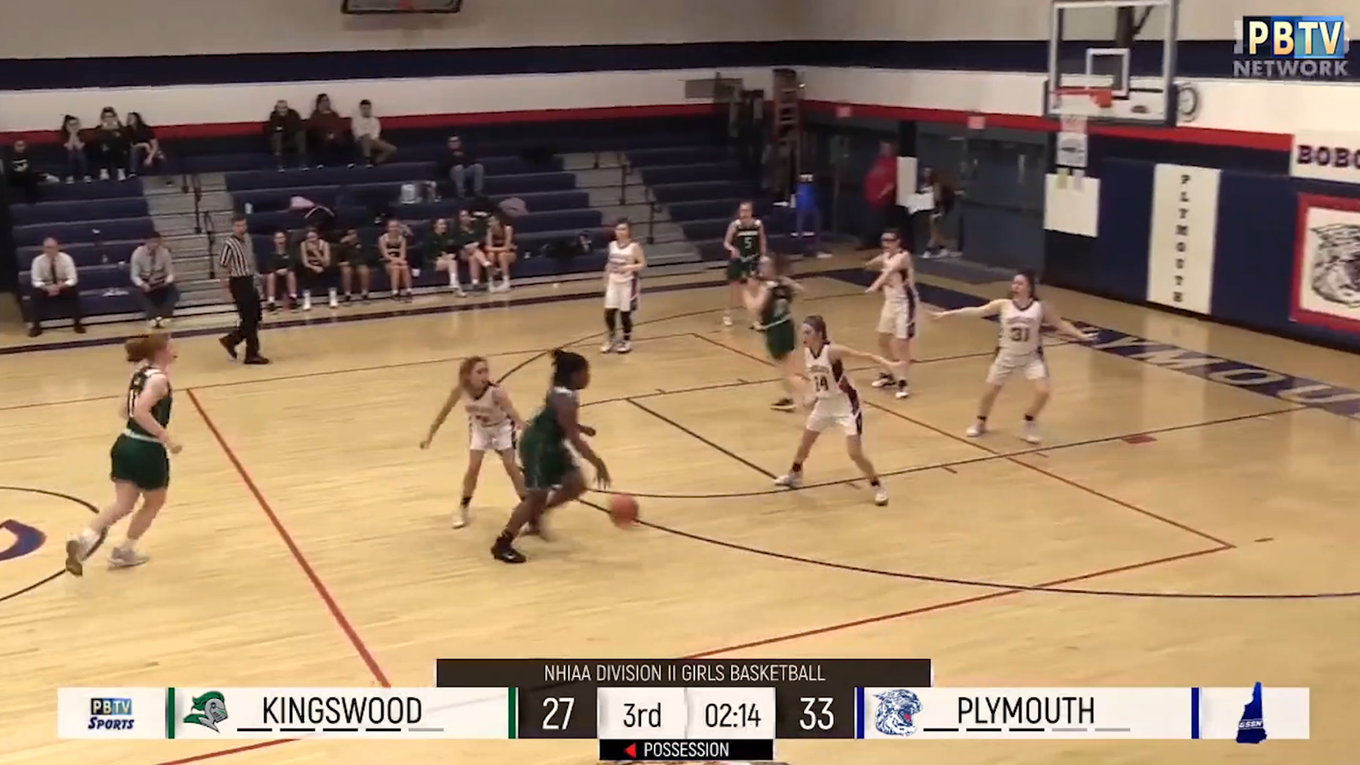 PRHS Bobcats Girls Basketball vs Kingswood 1-14-20