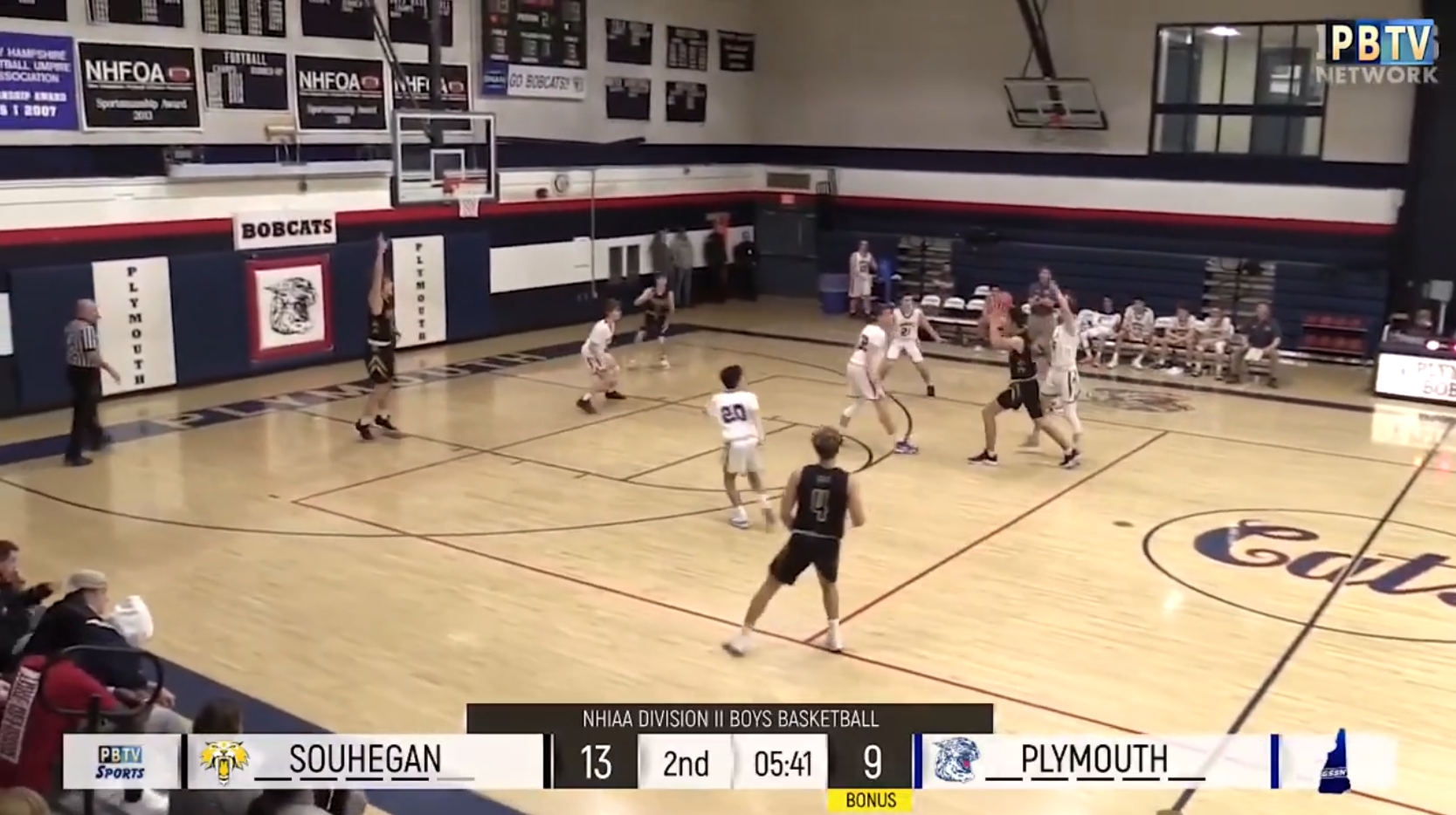 D2 Boys Basketball - Plymouth vs. Souhegan: 12-20-19