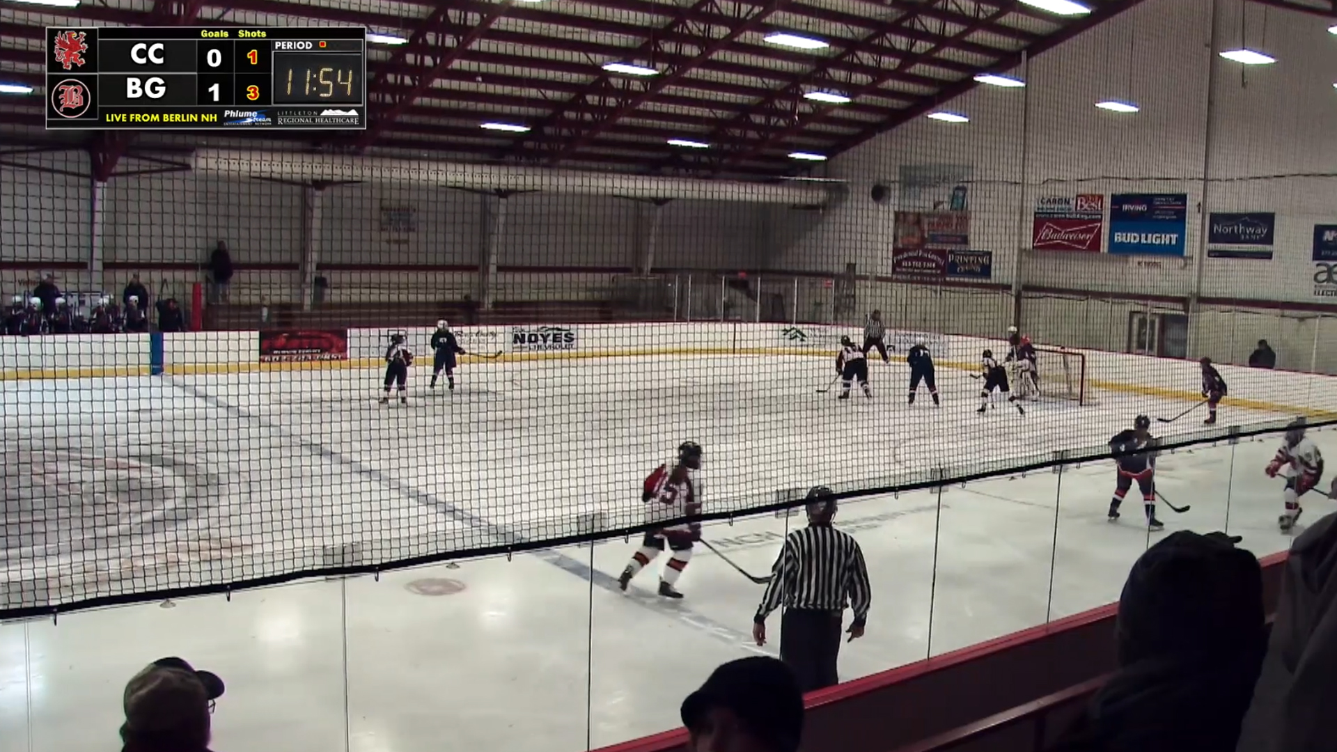 D1 Girls Hockey - Berlin-Gorham vs Conval-Conant