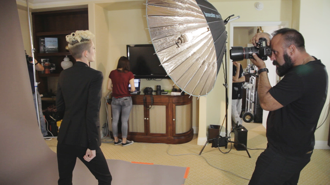 Test Shoot on Location