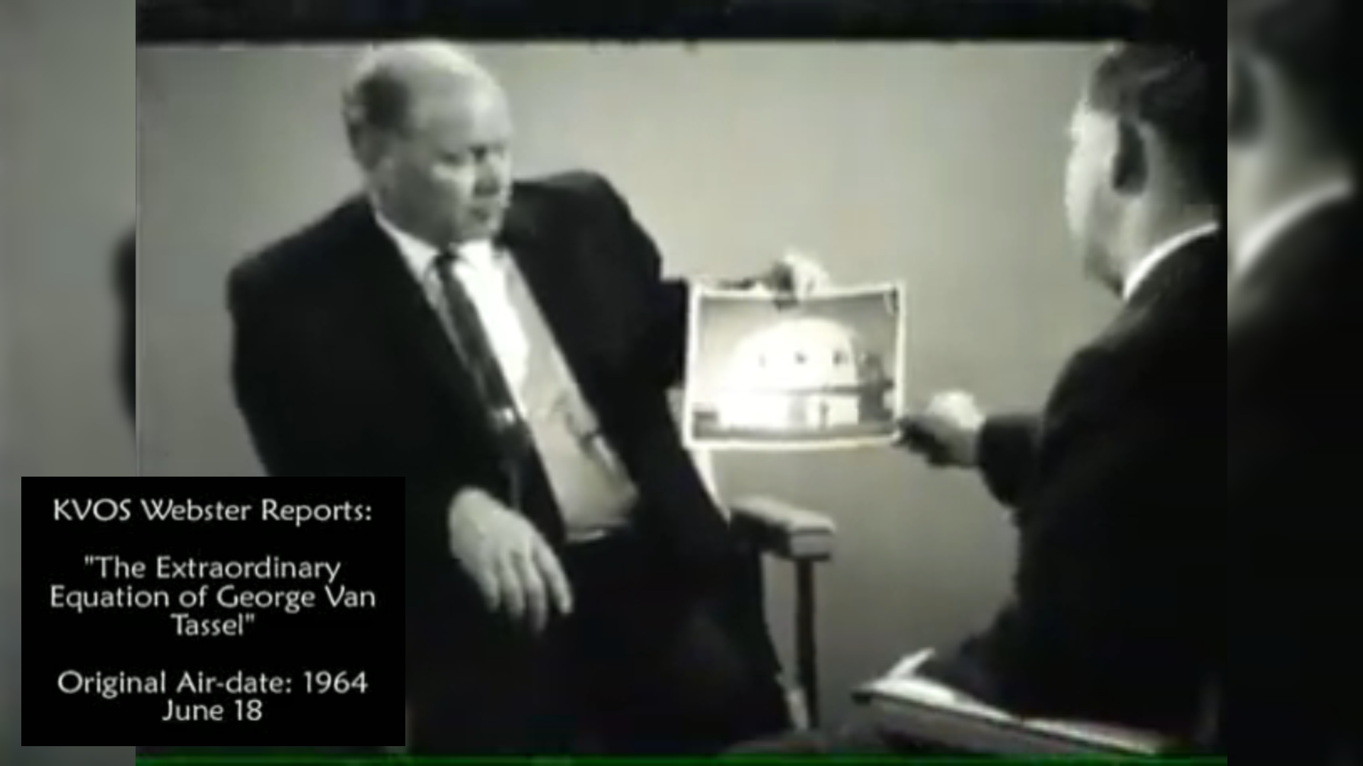 George Van Tassel - KVOS  Channel 5. 