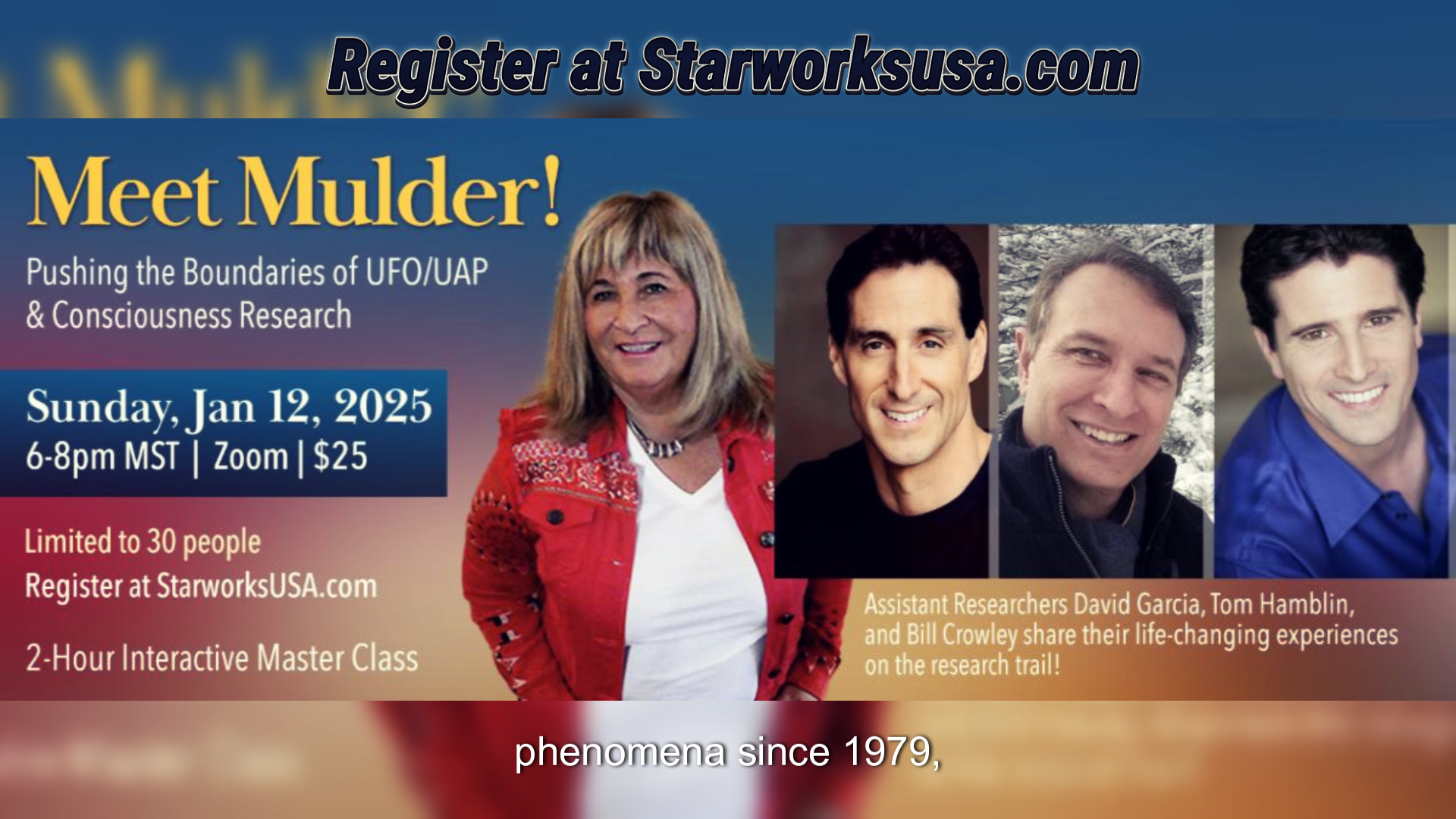 Meet Moulder. Master Class