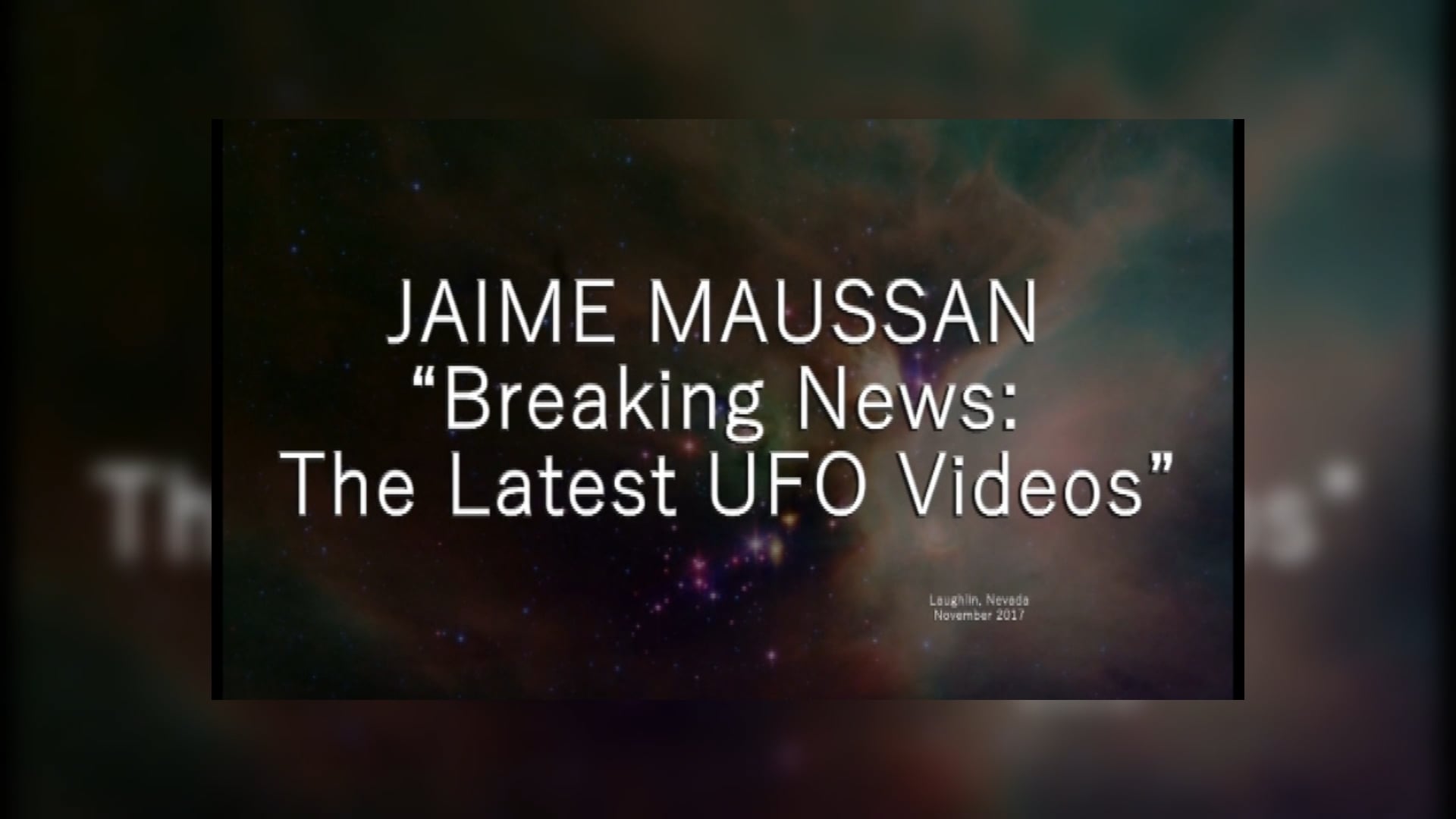 Jaime Maussan - Starworks USA 2017