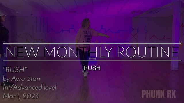 RUSH by Ayra Starr