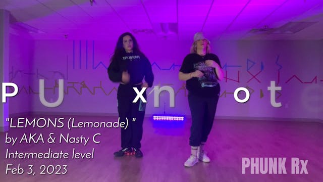 LEMONS by AKA & Nasty C