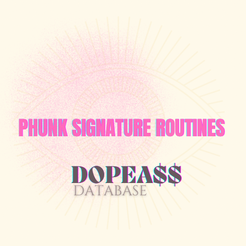 PHUNK FIT SIGNATURE ROUTINES