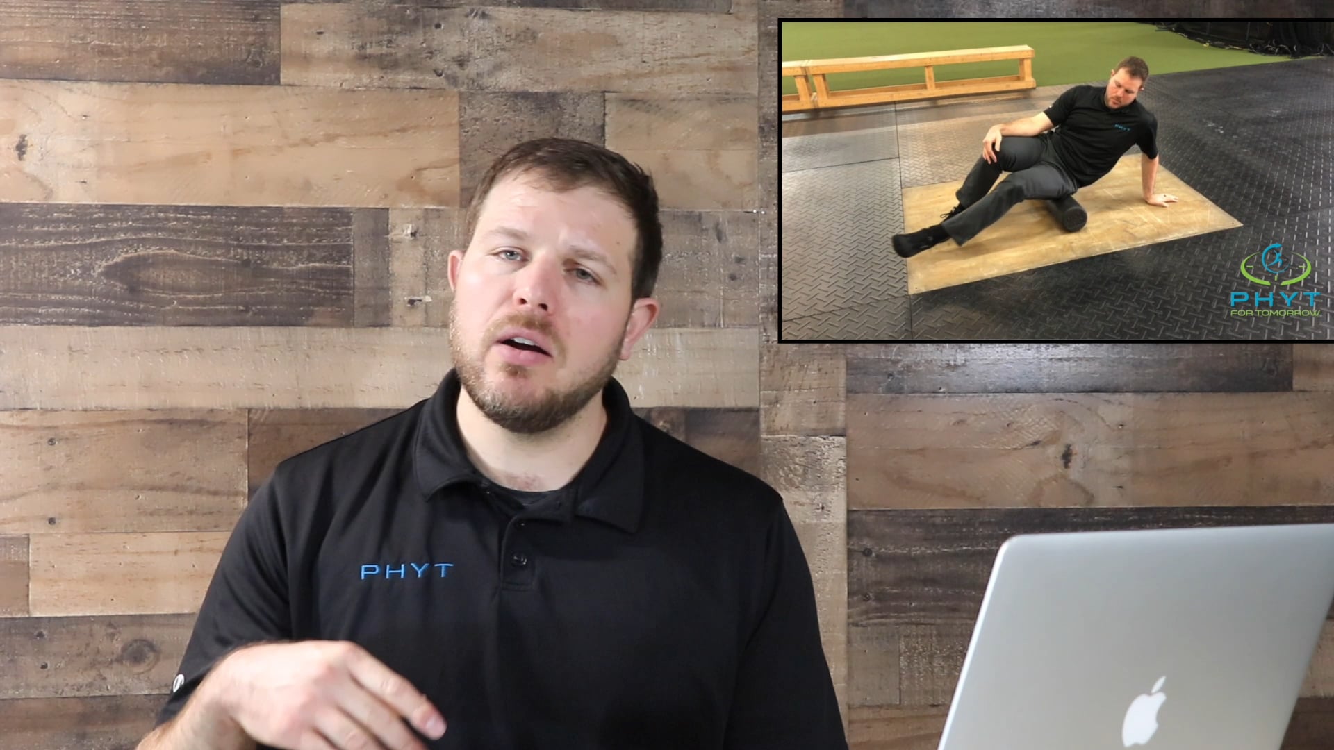 Foam Rolling Glutes and Hip External Rotators.