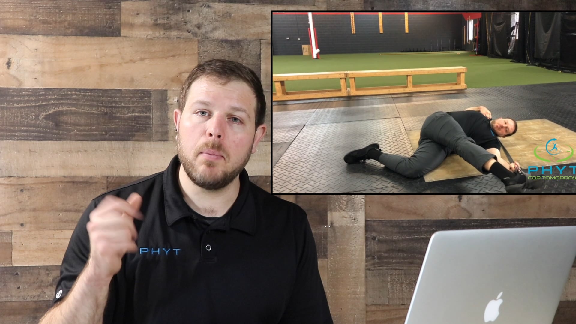 Banded Straight Leg Cross Body Stretch